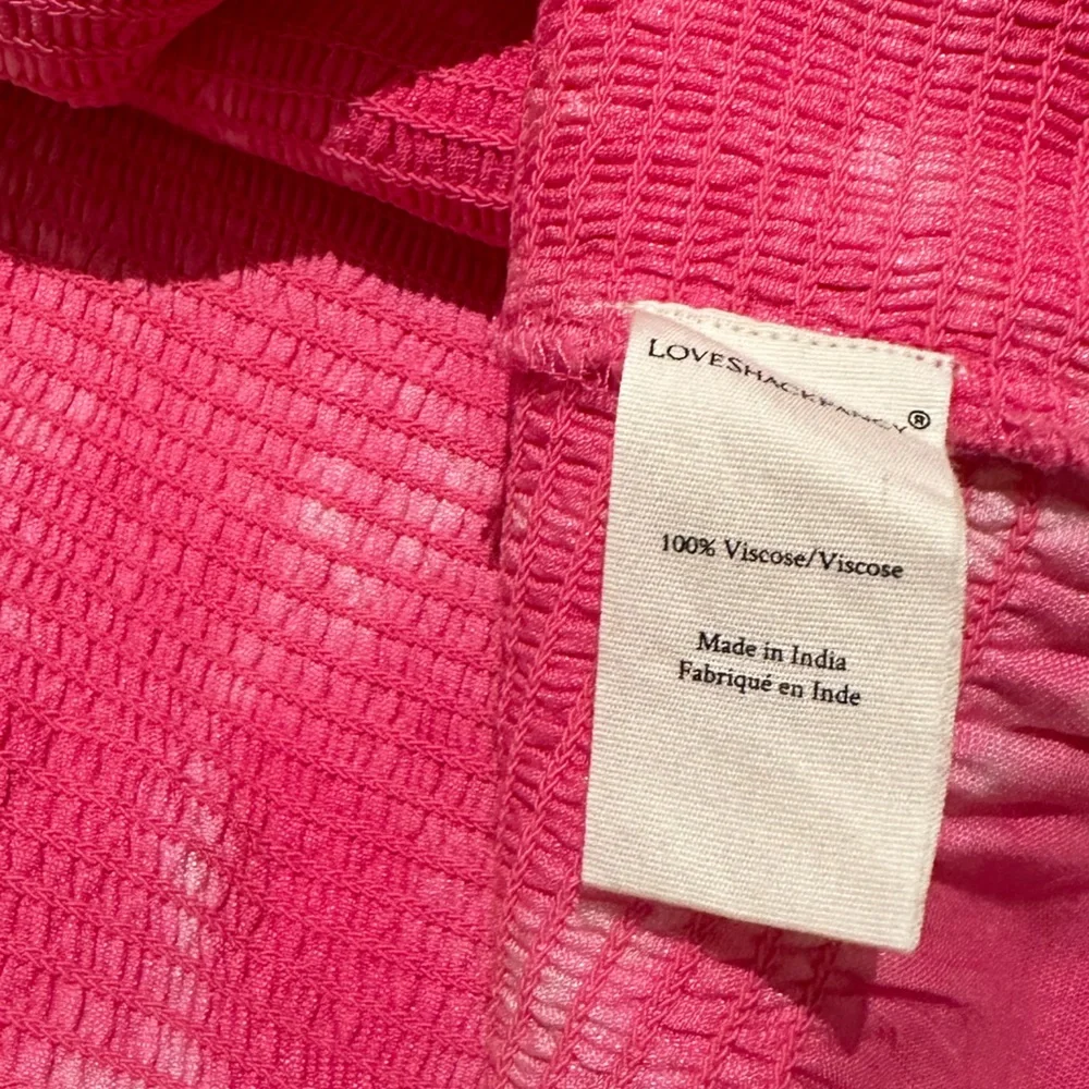NWT Loveshackfancy Evan dress grenadine pink XS - Picture 9 of 15
